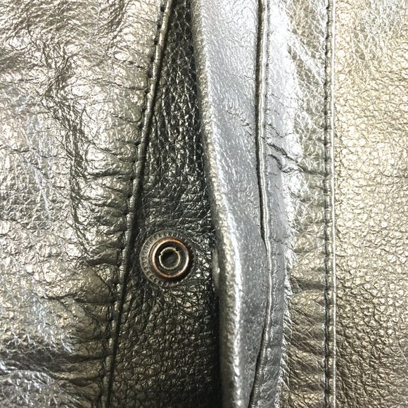 FMC Moto Western Concealed Carry Leather Side Laced Vest Sz XL EUC Vtg - Picture 5 of 12